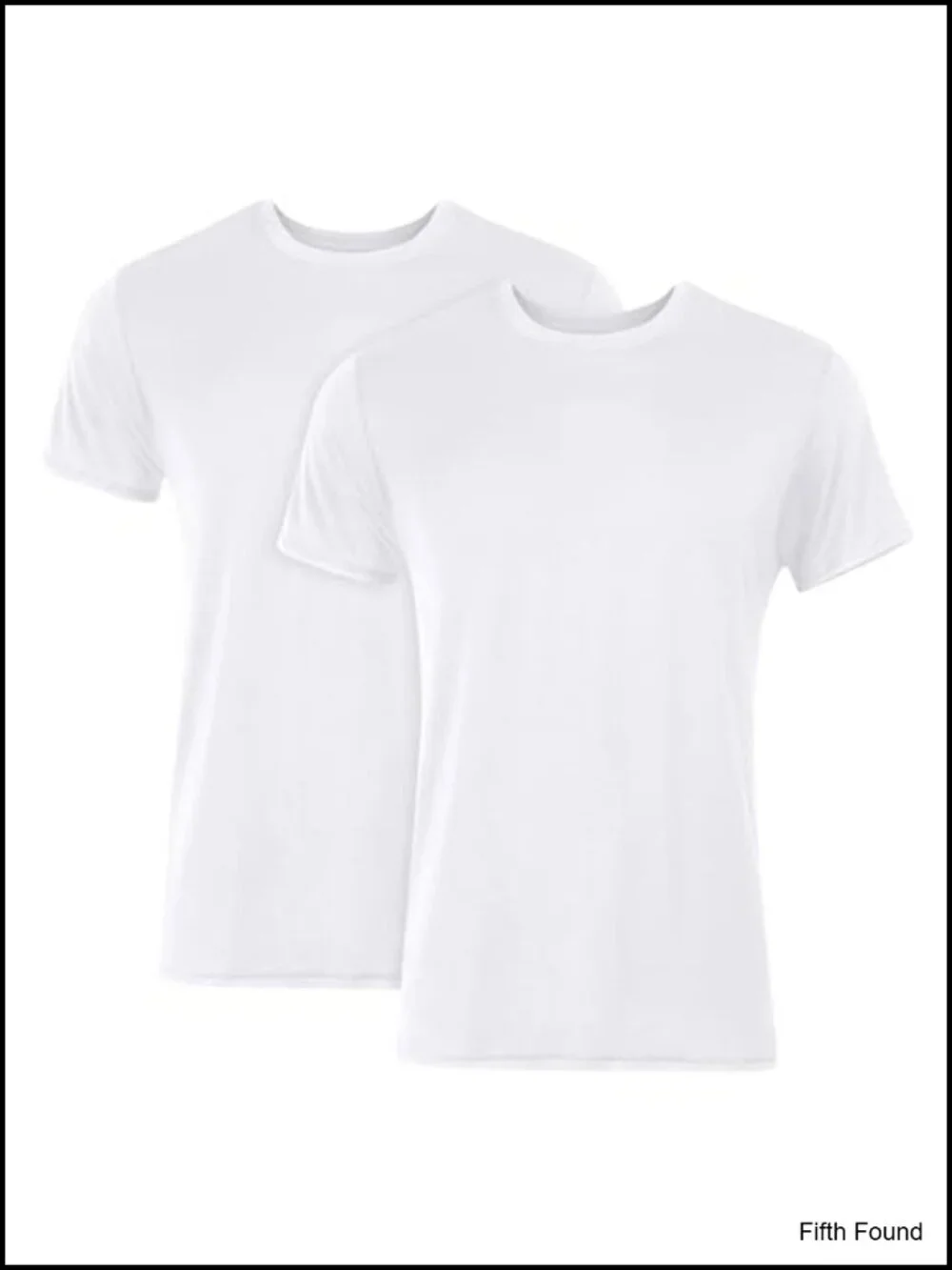 Hanes Men's Supersoft Viscose from Bamboo Undershirt, 2-Pack